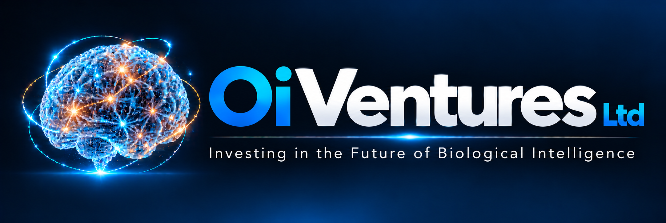Oi Ventures neural brain brand artwork